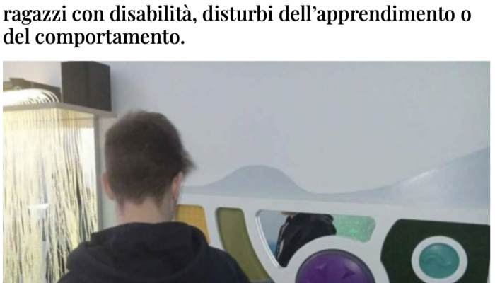 Biella, allestita all&rsquo;ITIS la &ldquo;Stanza Snoezelen&rdquo;